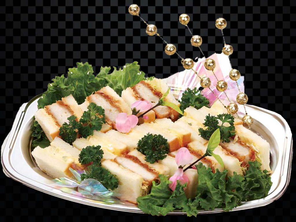 カツ玉子サンド　2人前1,540円（税込）