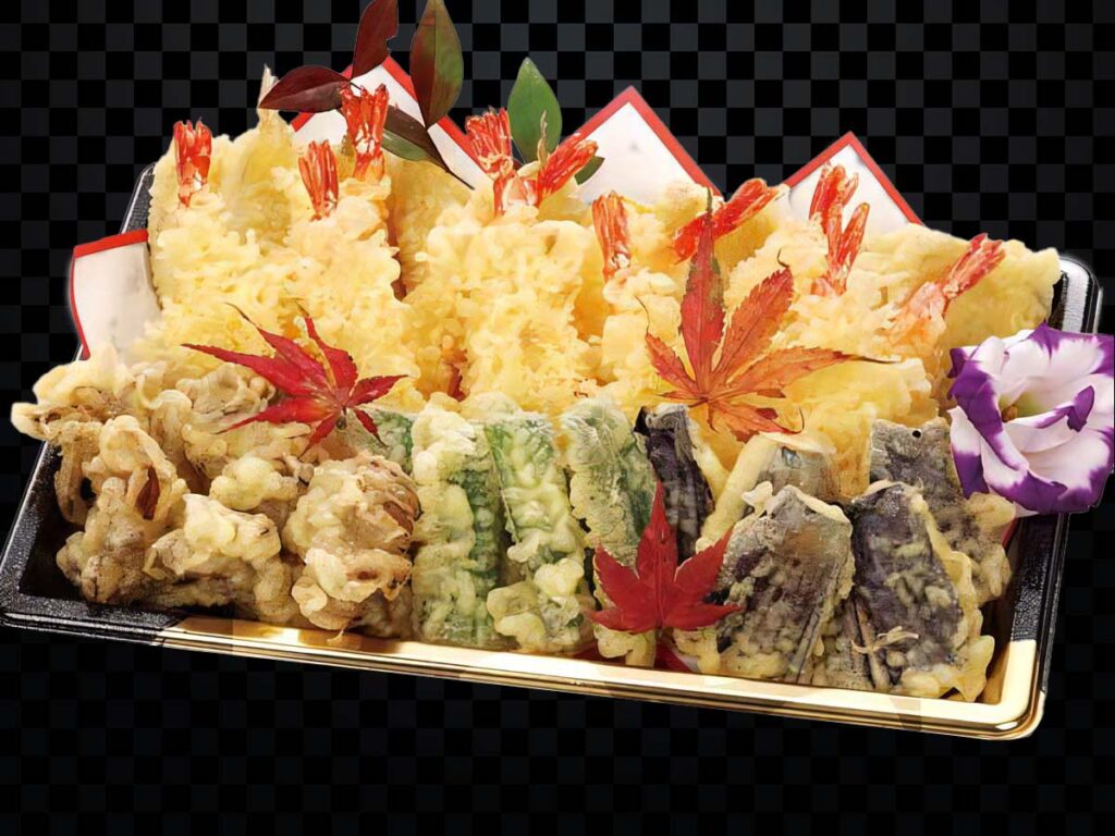 天ぷら盛合わせ　5人前 8,250円（税込）